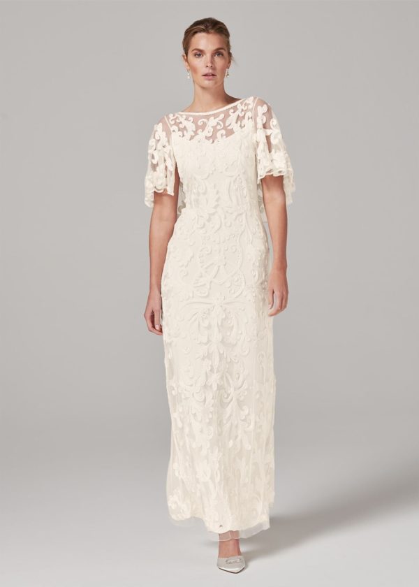 Phase Eight – Avianna Tapework Lace Wedding Dress Mariage Bohème PHASE EIGHT