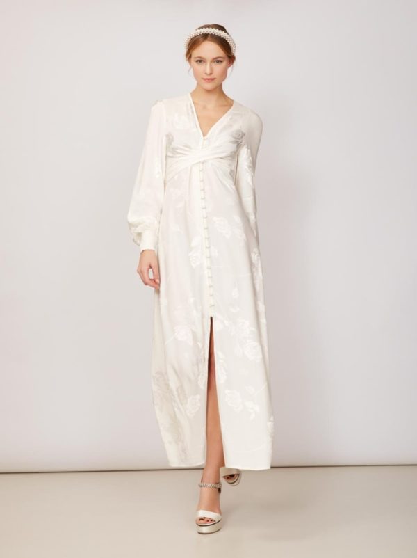 KITRI – Cassat Jacquard Maxi Dress Robes de mariée à moins de 500 euros KITRI