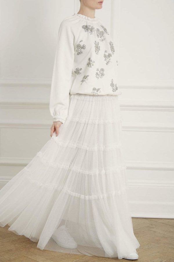 Needle & Thread – Fallen Petals Bridal Maxi Skirt Crop top et jupes NEEDLE & THREAD