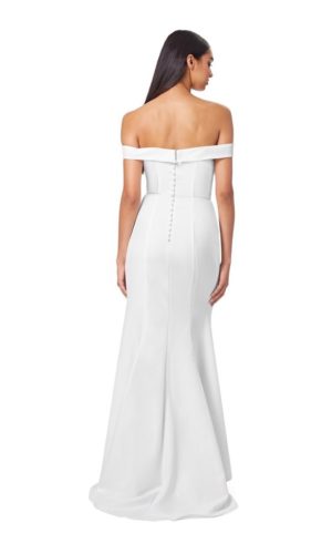 JARLO – Bluebell Bardot Bridal Dress Robes de mariée modernes JARLO