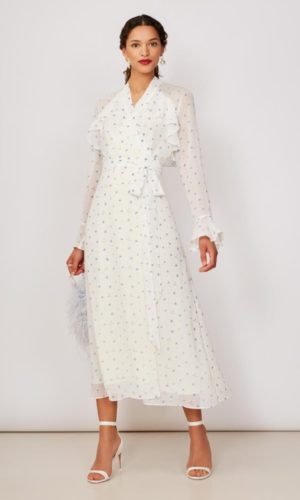 KITRI – Miller Chiffon Wrap Dress Robes de mariée bohèmes KITRI