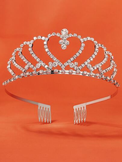Accessoires pour cheveux avec strass et couronne Accessoires coiffure mariage