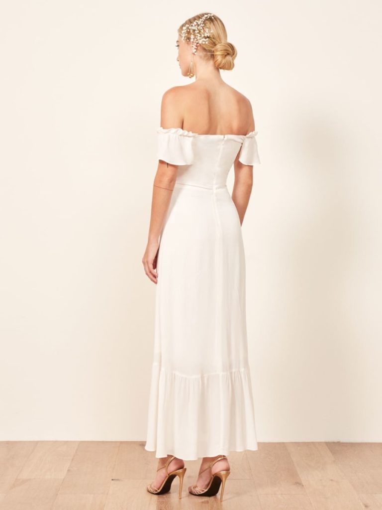 Reformation Butterfly Dress The Wedding Explorer
