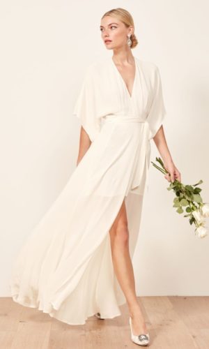Reformation – Winslow Dress Robes de mariée modernes REFORMATION
