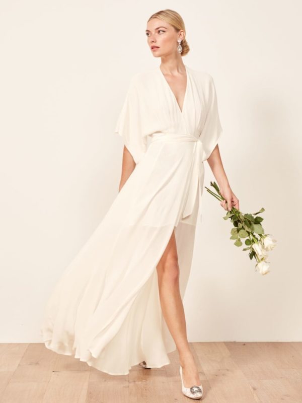 Reformation – Winslow Dress Robes de mariée à moins de 500 euros REFORMATION