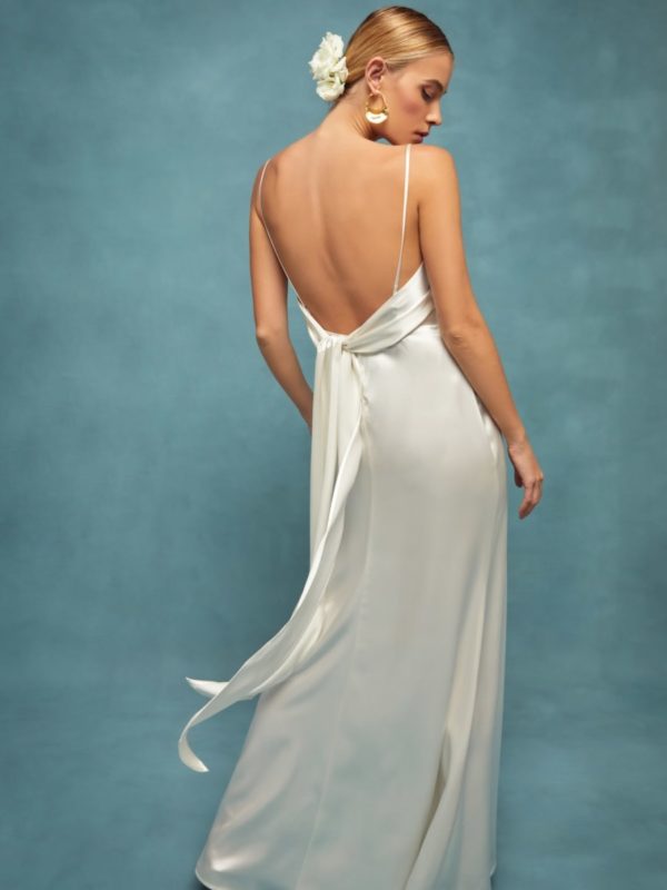 Reformation – Sauvignon Silk Dress Robes de mariée à moins de 1000 euros REFORMATION