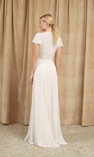 Reformation – Rosey Dress Robes de mariée modernes REFORMATION