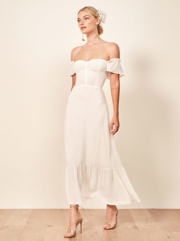 Reformation – Butterfly Dress Robes de mariée à moins de 500 euros REFORMATION
