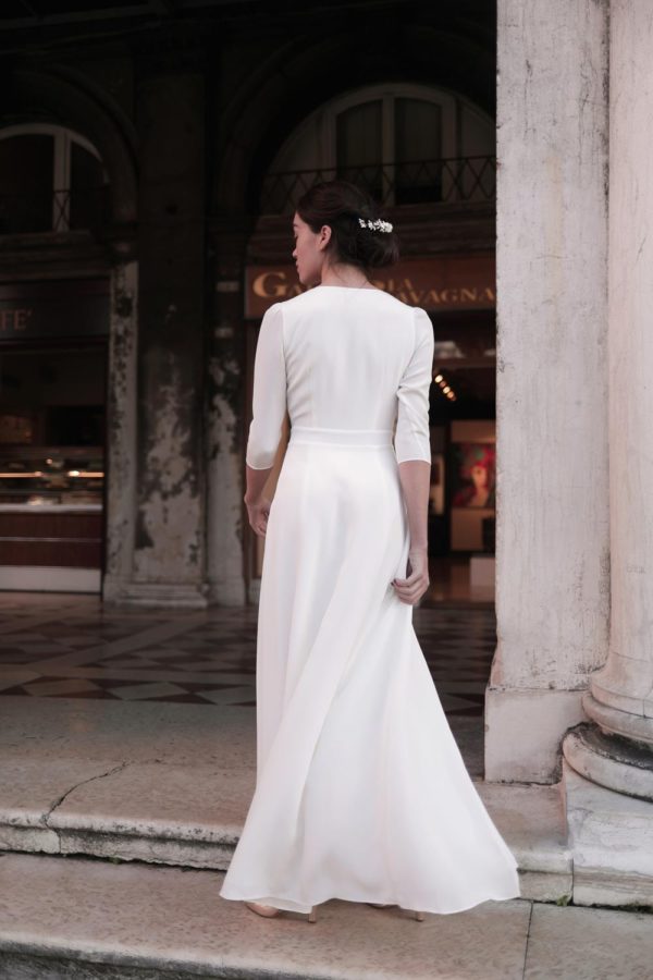 Maison Lemoine – Robe de mariée portefeuille Casilda Robes de mariée à moins de 1000 euros MAISON LEMOINE