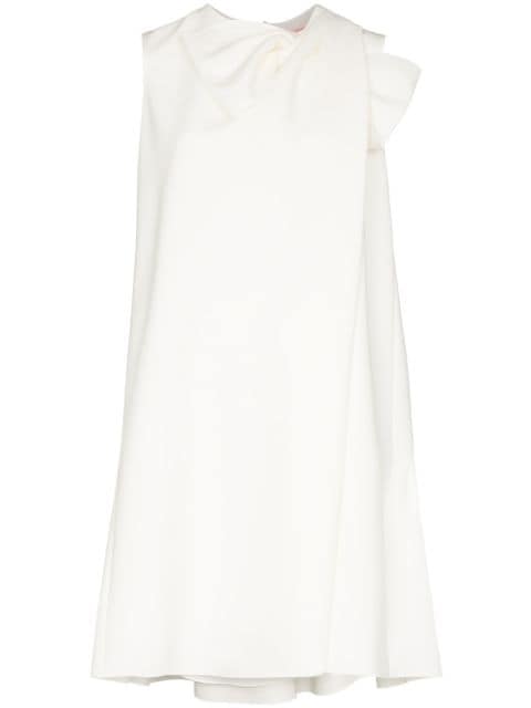 Roksanda BRIDAL – robe sans manches à détail de nœud Luxe FARFETCH