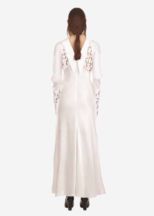 Self Portrait – Lace panel midi dress Robes de mariée à moins de 500 euros SELF-PORTRAIT