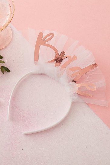 Coast BRIDAL – Ginger Ray 8 Floral Team Bride Paper Cups Décoration mariage