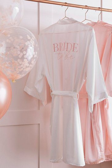 Coast BRIDAL – Ginger Ray-Bride To Be’ Dressing Gown Décoration mariage