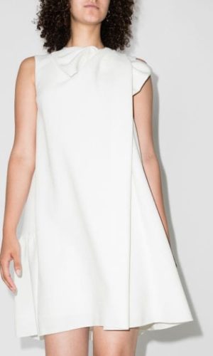 Roksanda BRIDAL – robe sans manches à détail de nœud Luxe FARFETCH