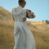 MyFrenchLinenHouse &#8211; Linen maxi dress victorian inspired neckline, rustic, country and victorian style wedding dress, historic occasion wear, The Wedding Explorer