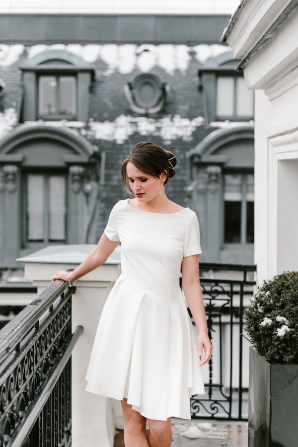 MetamorphoseParis – LITTLE WHITE DRESS civil wedding dress Mariage Civil ETSY