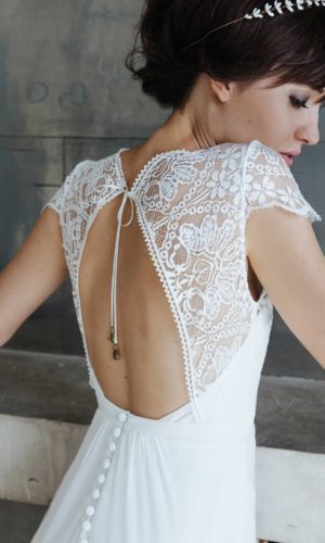 SerieBlanche – Long lace wedding dress RIO Mariage Bohème ETSY