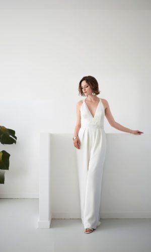 SerieBlanche – Wedding ivory jumpsuit TANGO Combinaisons de mariage ETSY