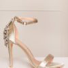 Chi Chi London &#8211; High Heel Diamante Strappy Sandals in Green, The Wedding Explorer