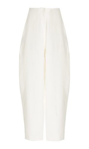 GIA STUDIOS – Linen-Blend Cocoon Trousers Tailleurs de mariage