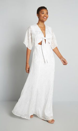ModCloth – Love in the Abstract Maxi Dress Robes de mariée à moins de 200 euros MODCLOTH