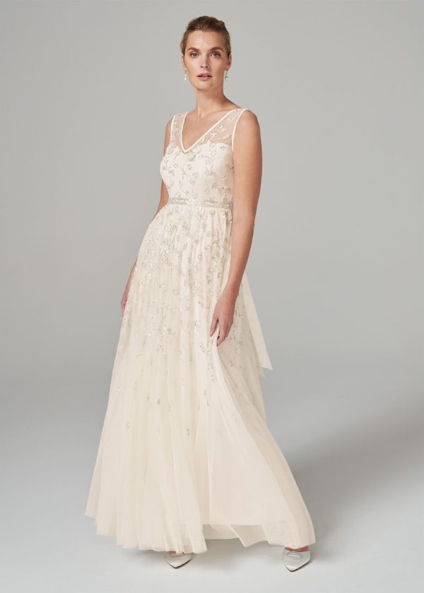 Phase Eight – Millicent Beaded Wedding Dress Robes de mariée à moins de 1000 euros PHASE EIGHT