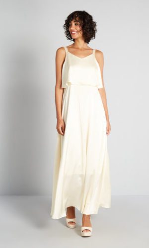 ModCloth – My New Chapter Maxi Dress Robes de mariée à moins de 200 euros MODCLOTH