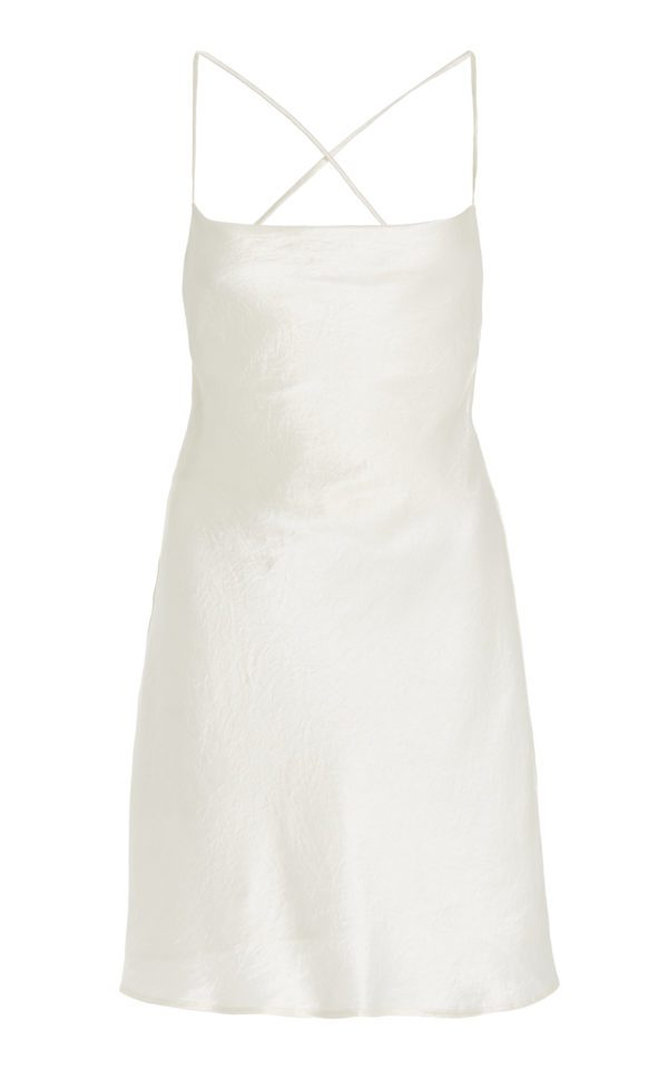 Third Form – Satin Mini Slip Dress Mariage Civil