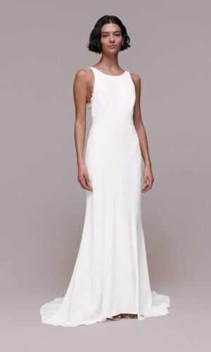 Whistles – Lina Lace Insert Wedding Dress Robes de mariée The Wedding Explorer