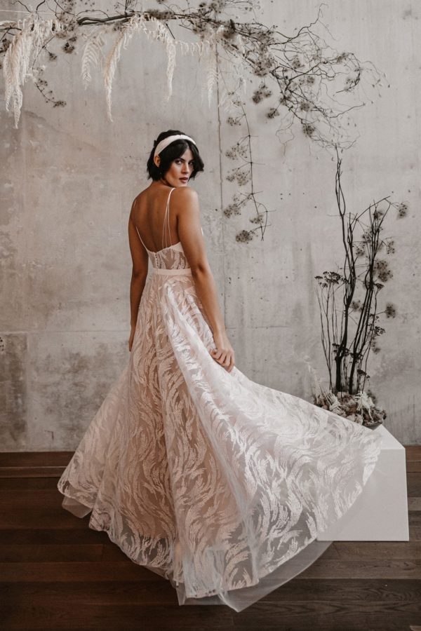 LABUDE – Wedding Dress Lexie Robes de mariée bohèmes ETSY