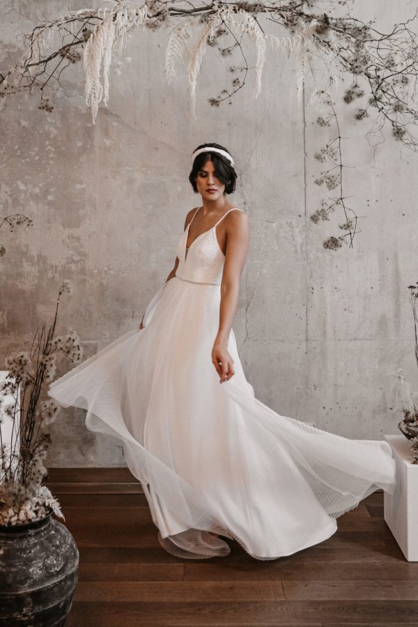 LABUDE – Wedding Dress Peaches Robes de mariée bohèmes ETSY