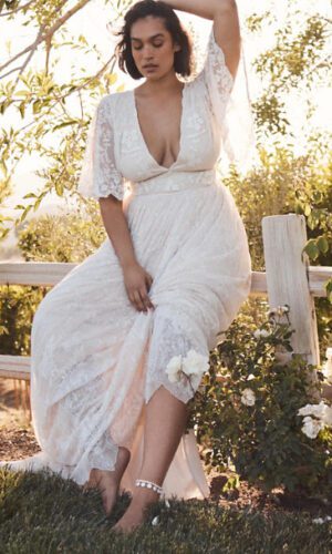 BHLDN – BHLDN Katarina Gown Robes de mariée modernes BHLDN