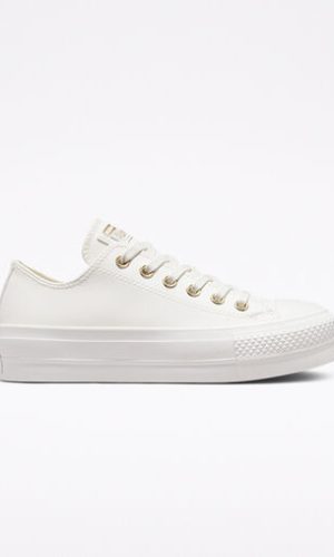 Converse – Chuck Taylor All Star Lift Platform Mono White Baskets mariage The Wedding Explorer