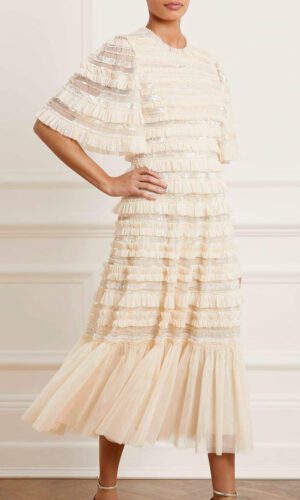 Needle & Thread – Nancy Frill Ballerina Dress Robes de mariée courtes NEEDLE & THREAD