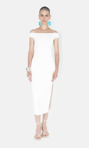 Aphrodite Dress – White Robes de mariée courtes The Wedding Explorer