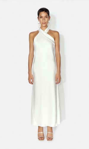 Cropped Pandora Bridal Dress Robes de mariée The Wedding Explorer