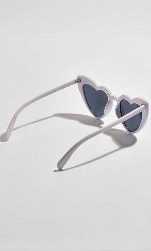 Lunettes de soleil en forme de coeur Lunettes de soleil The Wedding Explorer