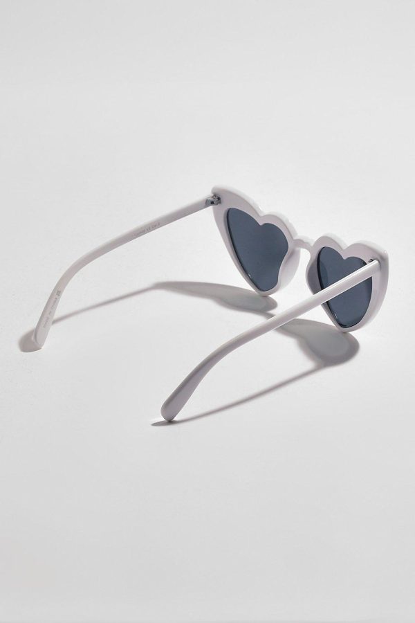Lunettes De Soleil Rétro En Forme De Cœur - Protection UV400, Style Unisexe Pour Mariage Et Fêtes