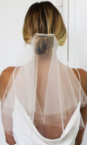 Voile de mariée court Laura Accessoires mariage The Wedding Explorer