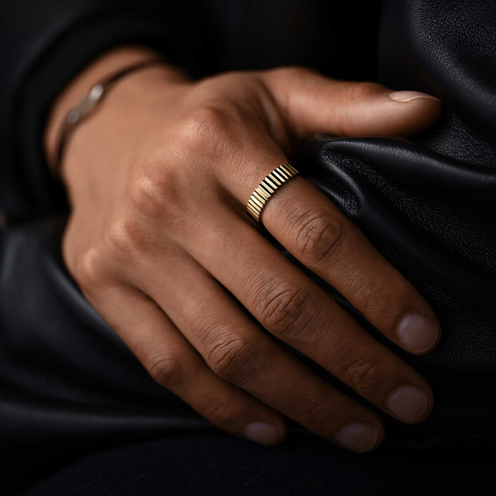 Gemmyo Bague Bague Fiancaille Bague Mariage Bague Or Rose 750