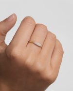Bague Chevalière en Or Et Diamants Alice Accessoires mariage The Wedding Explorer