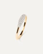 Bague Chevalière en Or Et Diamants Alice Accessoires mariage The Wedding Explorer