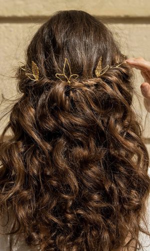 Sets de pics à cheveux dorés Folÿs Accessoires cheveux mariage The Wedding Explorer Sets de pics à cheveux dorés Folÿs Accessoires cheveux mariage The Wedding Explorer