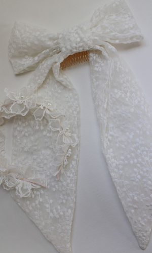 Bijoux de tête de mariée à noeud Esme bow Accessoires cheveux mariage The Wedding Explorer