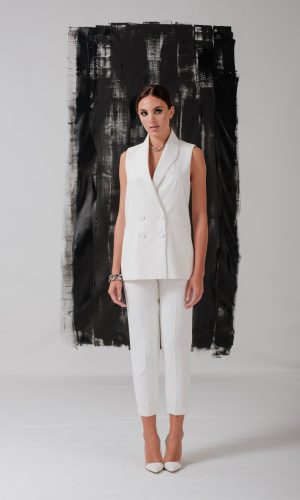 LYA - Veste tailleur sans manches