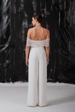 ORA – Combinaison mariage bustier épaules dénudées et sequins Combinaisons mariage The Wedding Explorer