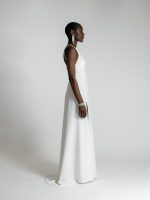EVE – Robe de mariée longue encolure américaine Robes de mariée The Wedding Explorer