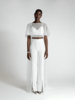LIZ – Crop top mariage brodé Robes de mariée deux-pièces The Wedding Explorer