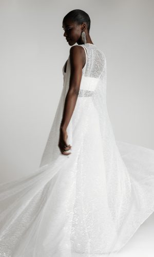 MIA – Kimono de mariage broderie sequins Boléros Châles & Pulls mariage The Wedding Explorer