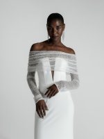NEL – Surtop mariage bandeau avec manches sequins Accessoires mariage The Wedding Explorer